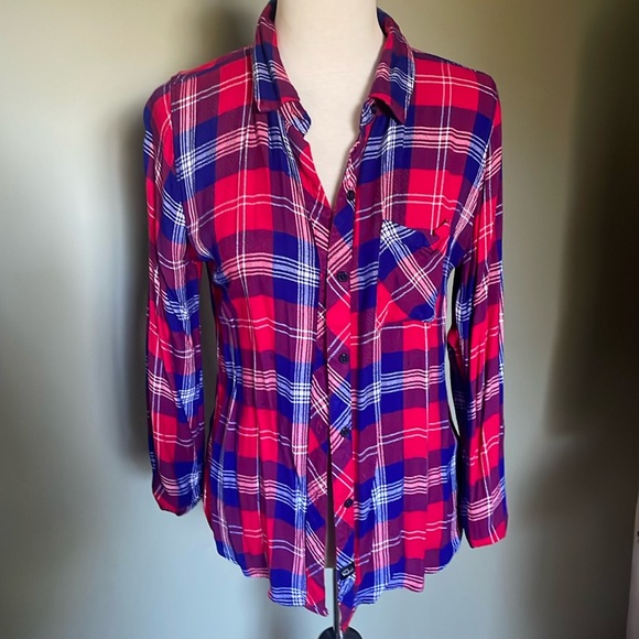 Rails Plaid button down size M - Picture 1 of 6